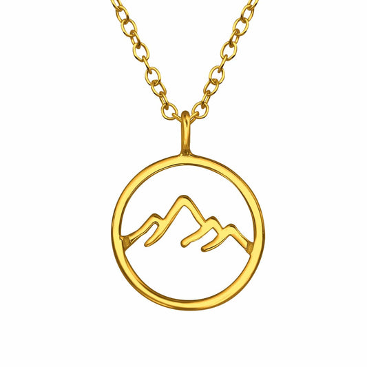 Gold Mountain Necklace