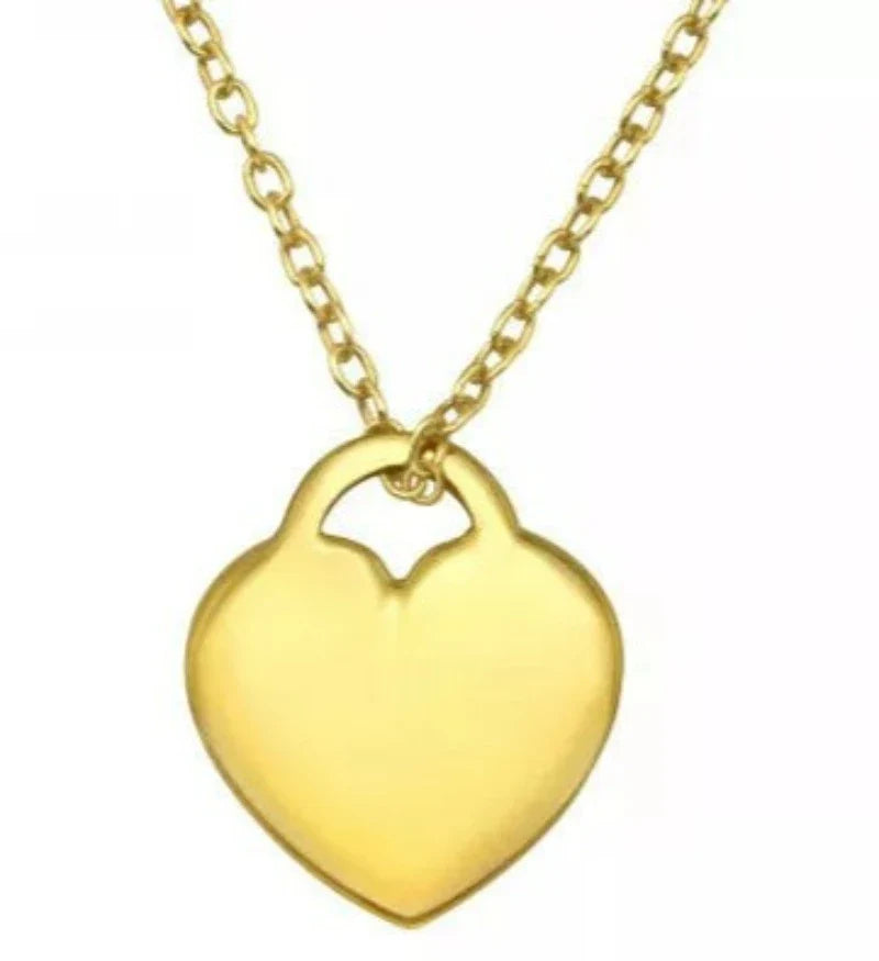 Gold Plated Heart Necklace