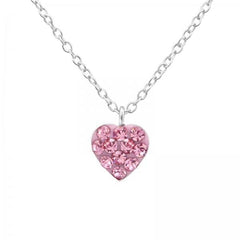 Kids Silver Heart Necklace