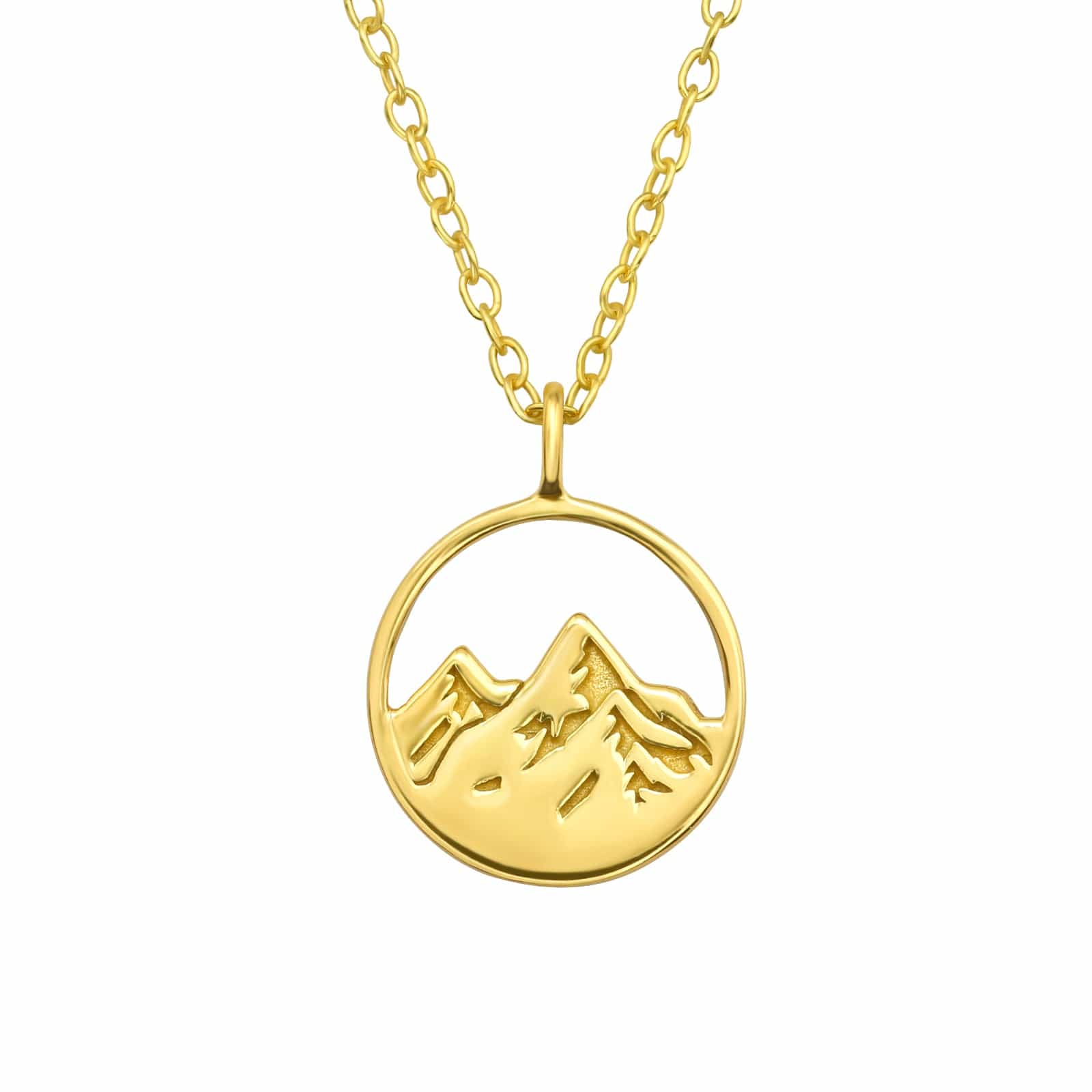 Gold Mountain Necklace