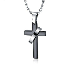 Stainless Steel Cross Necklace