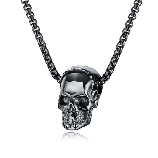 Stainless Steel Skull Necklace