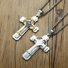 Stainless Steel Cross Necklace