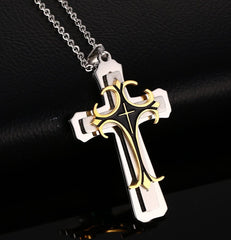 Stainless Steel Cross Necklace