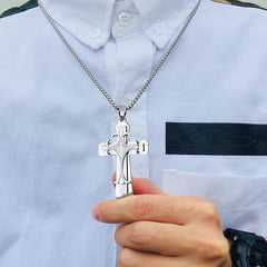 Stainless Steel Cross Necklace