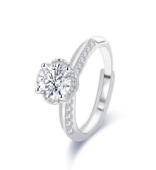 Moissanite  Engagement Ring