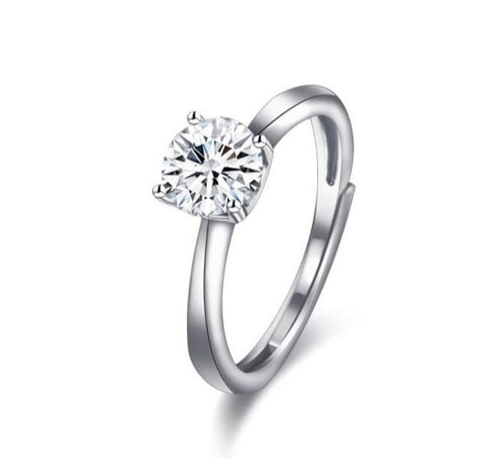 Moissanite  Engagement Ring