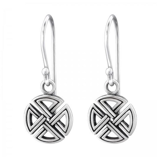 Silver Celtic Earrings