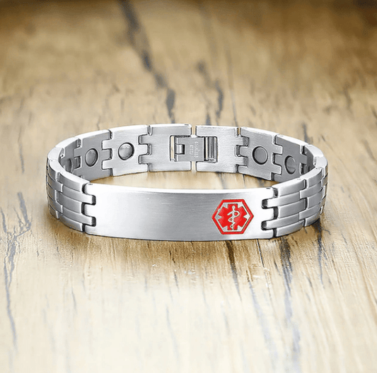 Medical Alert & Magnetic Health Bracelet