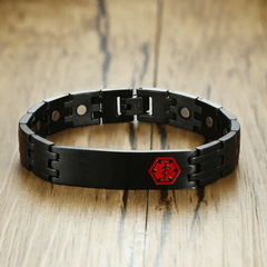 Medical Alert & Magnetic Health Bracelet