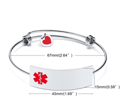 Medical Alert ID Bracelet