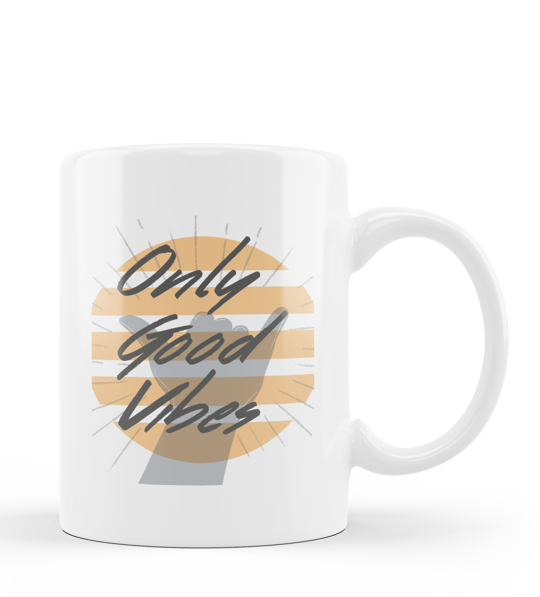 Only Good Vibes Ceramic Mug