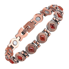 Ladies Copper Magnetic Bracelet