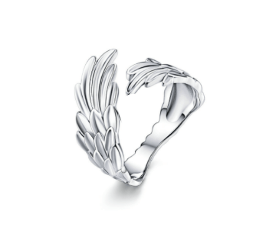 Silver Wings Ring