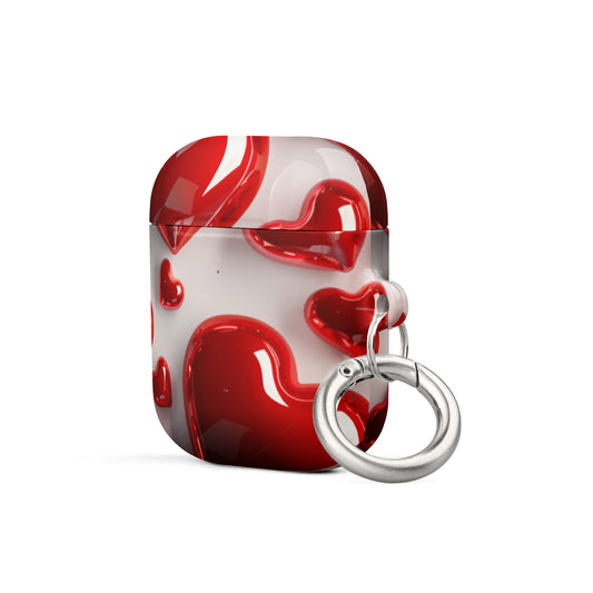 Red Hearts Case for AirPods