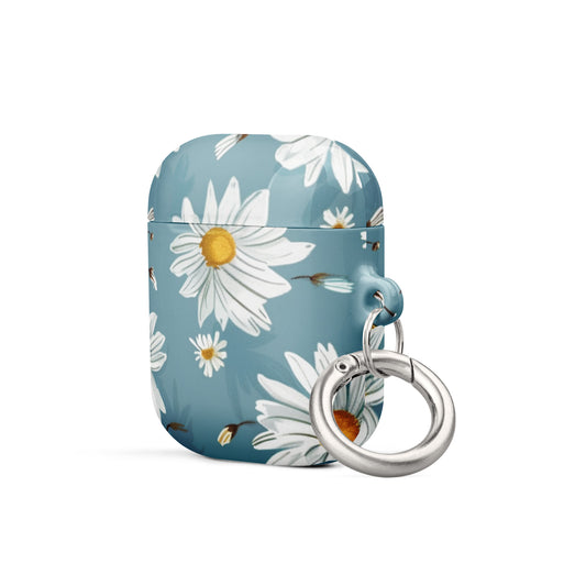 white Daisies Case for AirPods