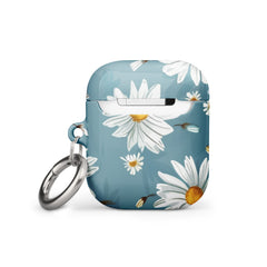 white Daisies Case for AirPods