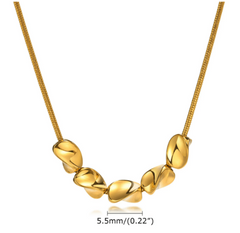 Lucky Beads Gold Necklaces for Women