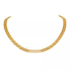 Genuine Titanium Gold Necklace