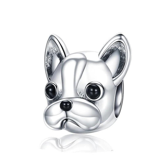 Sterling Silver French Bulldog Charm