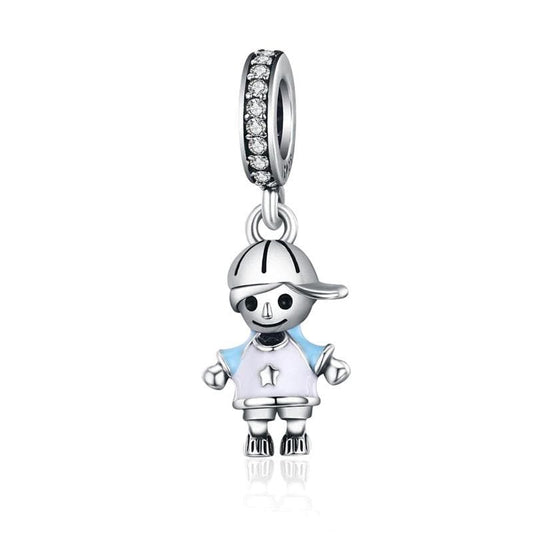 Sterling Silver Boy/Girl Charm