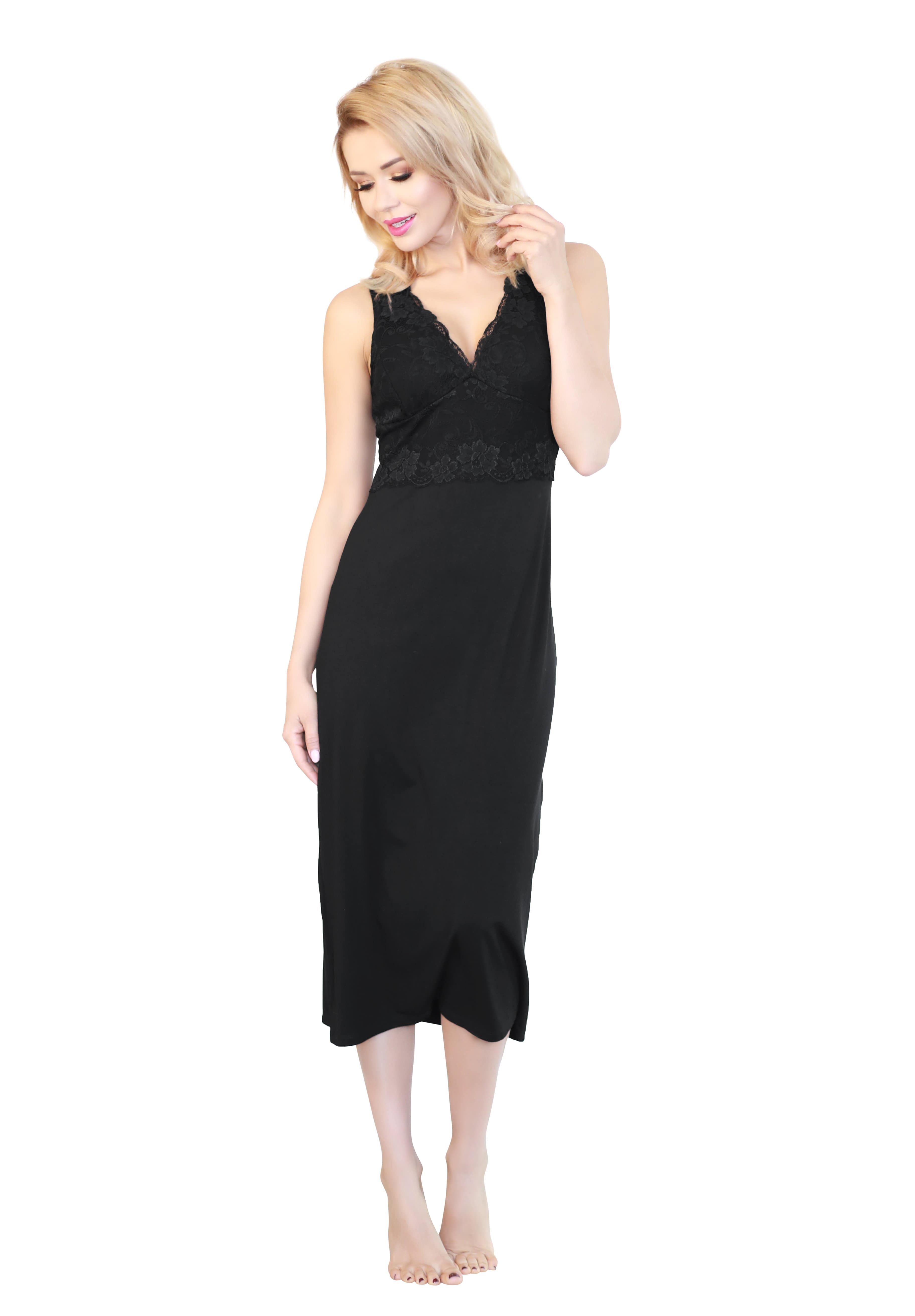 Pani Camisole Chemise - black