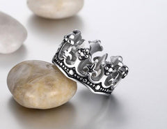 Royal King Crown Ring for Men & Women