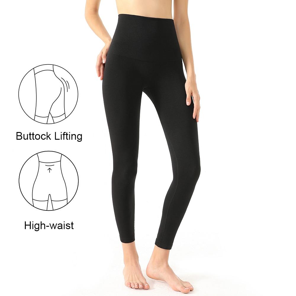 High Waist Shapewear Pants Black