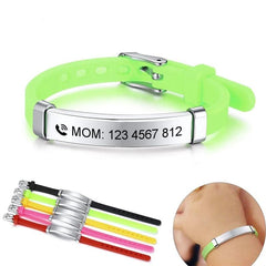 Kids Baby Medical Alert Bracelets for Boys and Girls