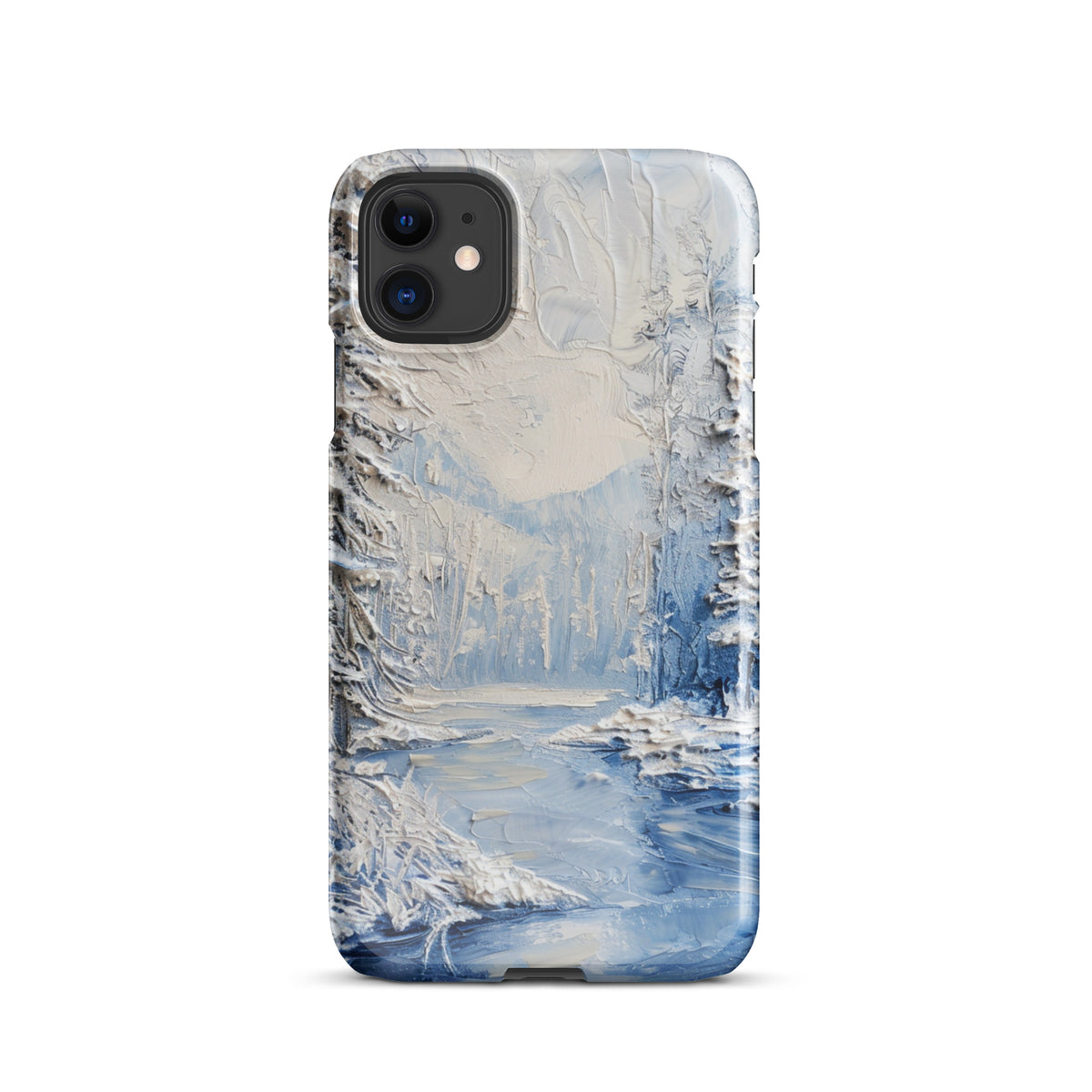 Winter River Snap case for iPhone