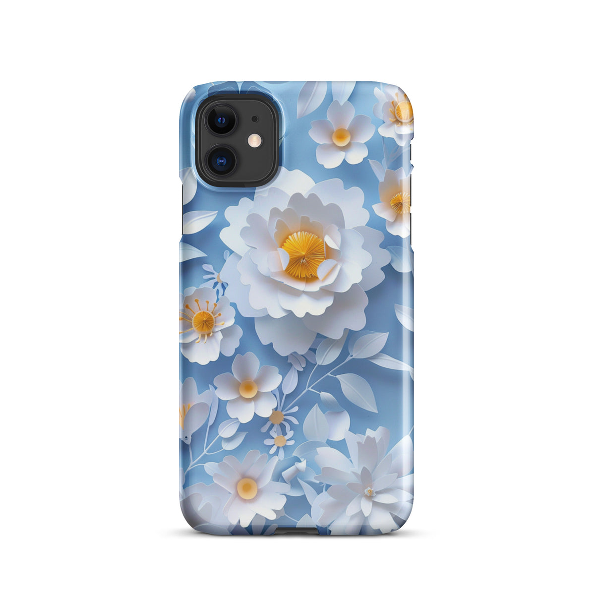 Daisy Blue Snap case for iPhone