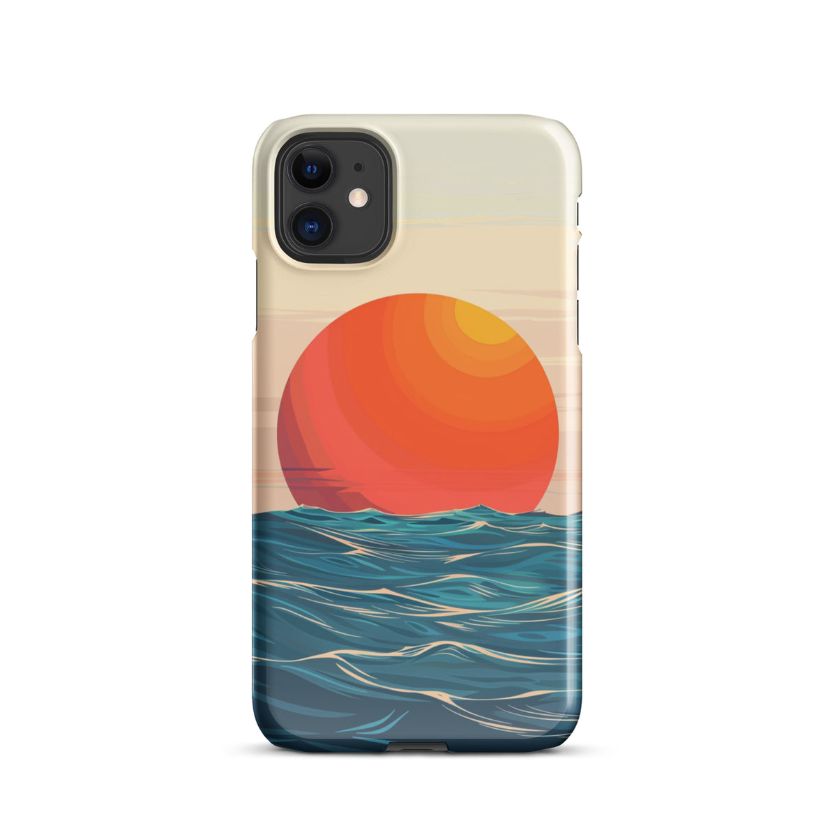 Ocean Sun Snap case for iPhone