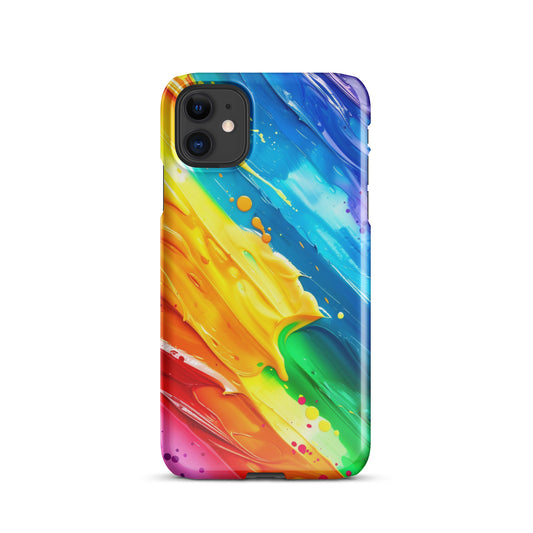 Rainbow Snap case for iPhone