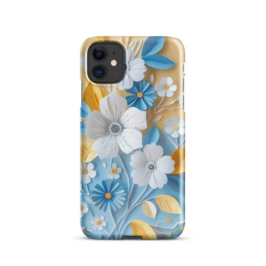 Floral Snap case for iPhone