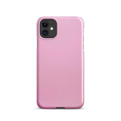 Pink Snap case for iPhone