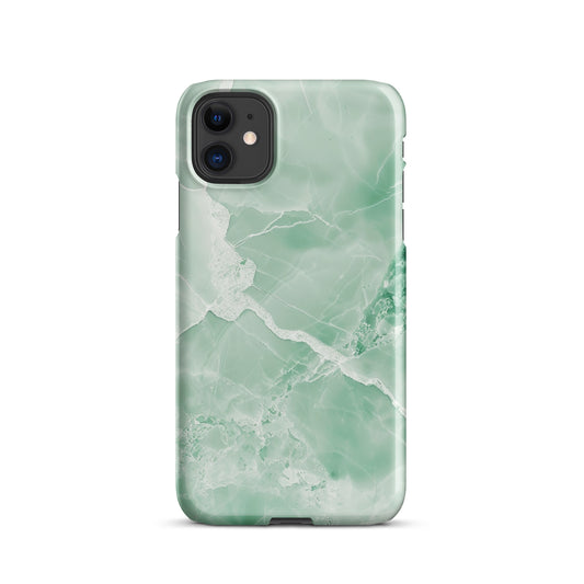 Jade marble Snap case for iPhone