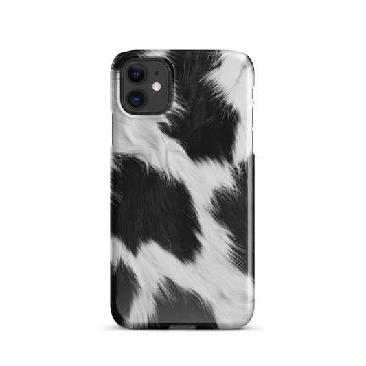 Cow Pattern Snap case for iPhone