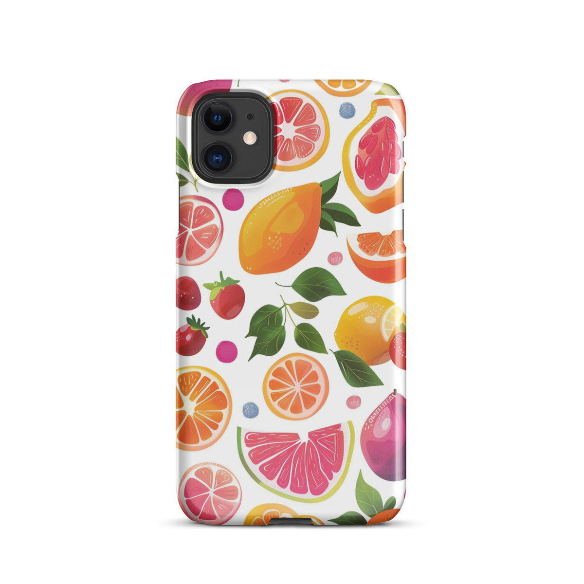 Cute Fruits Snap case for iPhone