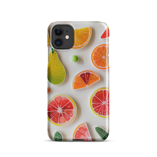 Fruits LaserCut Snap case for iPhone