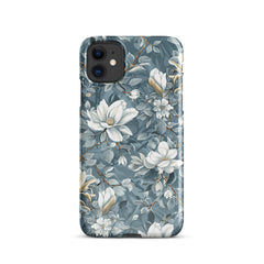 White Lily Snap case for iPhone