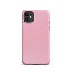 Light Pink Snap case for iPhone