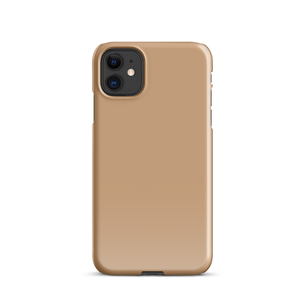 Light Brown Snap case for iPhone