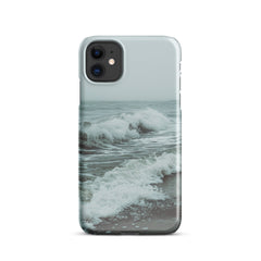 White Beach Snap case for iPhone