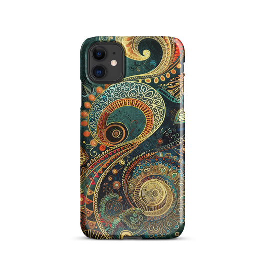 Folk Art Snap case for iPhone