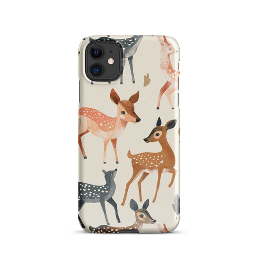 Deer Baby Snap case for iPhone