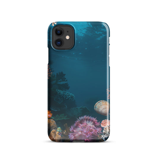 Coral Snap case for iPhone