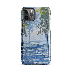 River Trees Snap case for iPhone