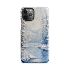 Winter River Snap case for iPhone