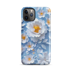 Daisy Blue Snap case for iPhone