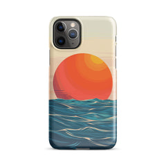 Ocean Sun Snap case for iPhone